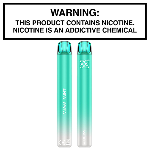 VOOM Miami Mint Zero Nicotine 3000 Puff Disposable