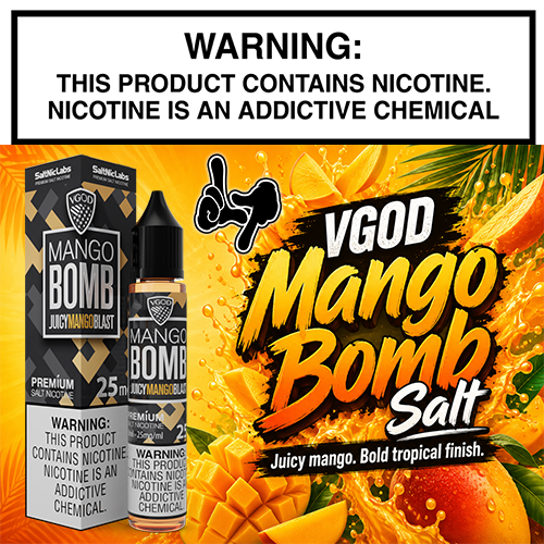 Mango Bomb Salt 30mL Bottle by VGOD