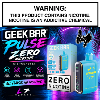 Geek Bar Pulse Zero Nicotine Disposables