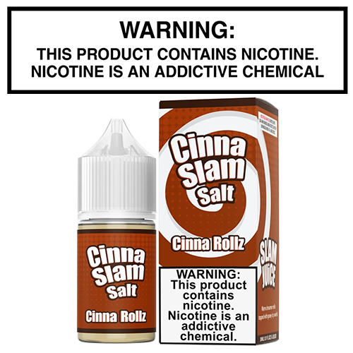 Cinna Rollz 30mL Bottle by Cinna Slam Salts - Image 2
