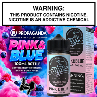 Pink & Blue 100mL Bottle by Propaganda The Hype Collection