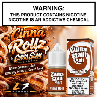 Cinna Rollz 30mL Bottle by Cinna Slam Salts