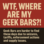 WTF happened to Geek Bars?